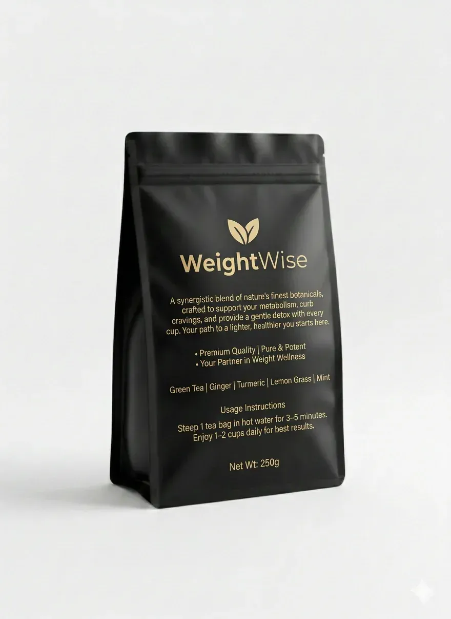 Weight Wise Organic Wellness Tea — 250g | Feel Light, Feel Right
